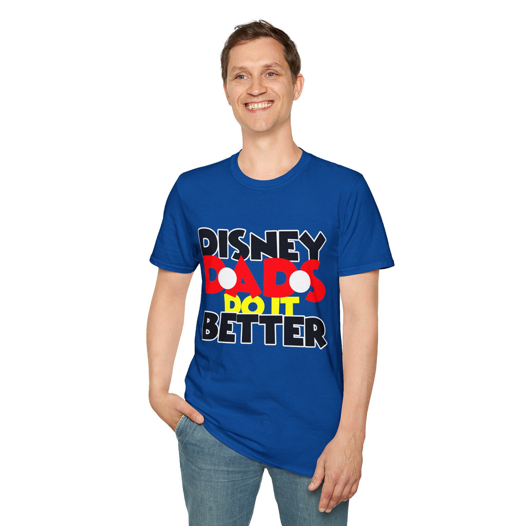 Disney Dads Do It Better T-Shirt — Vintage Mickey-Inspired Boy-Dad Tee