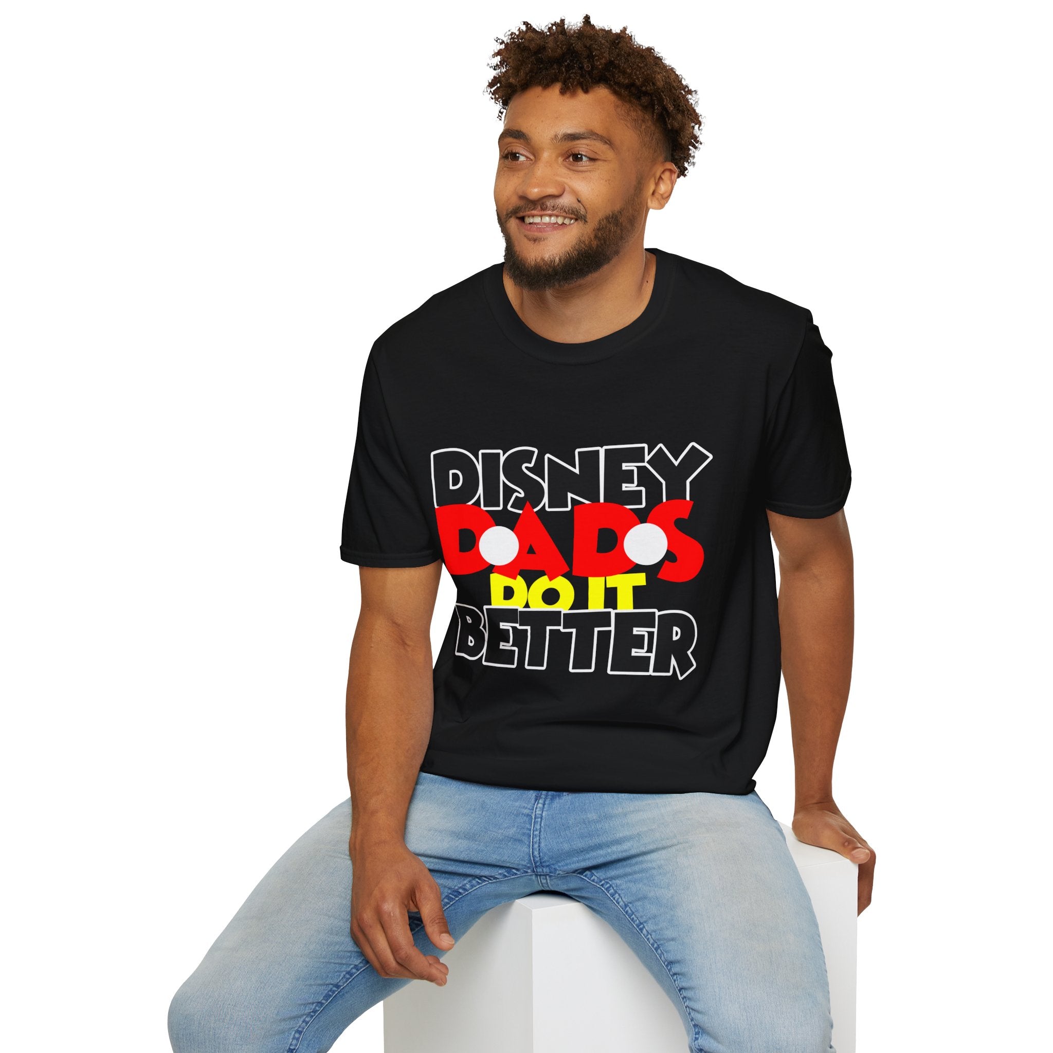Disney Dads Do It Better T-Shirt — Vintage Mickey-Inspired Boy-Dad Tee