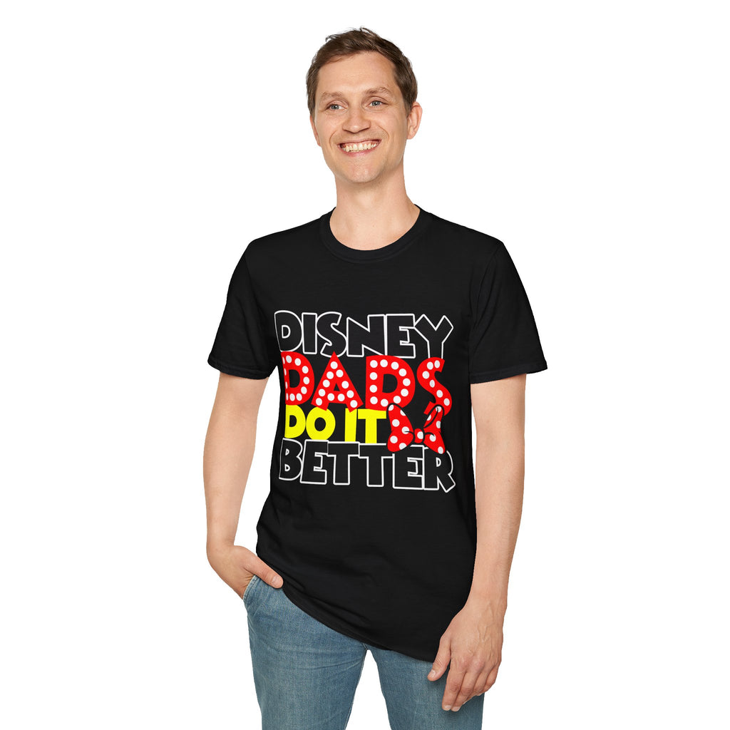 Disney Dads Do It Better T-Shirt — Vintage Minnie-Inspired Girl-Dad Tee
