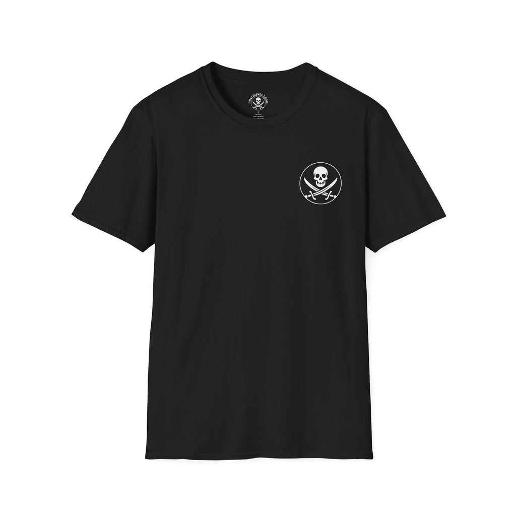 Dead Men at the Helm Pirate T-Shirt — Skeleton Pirate