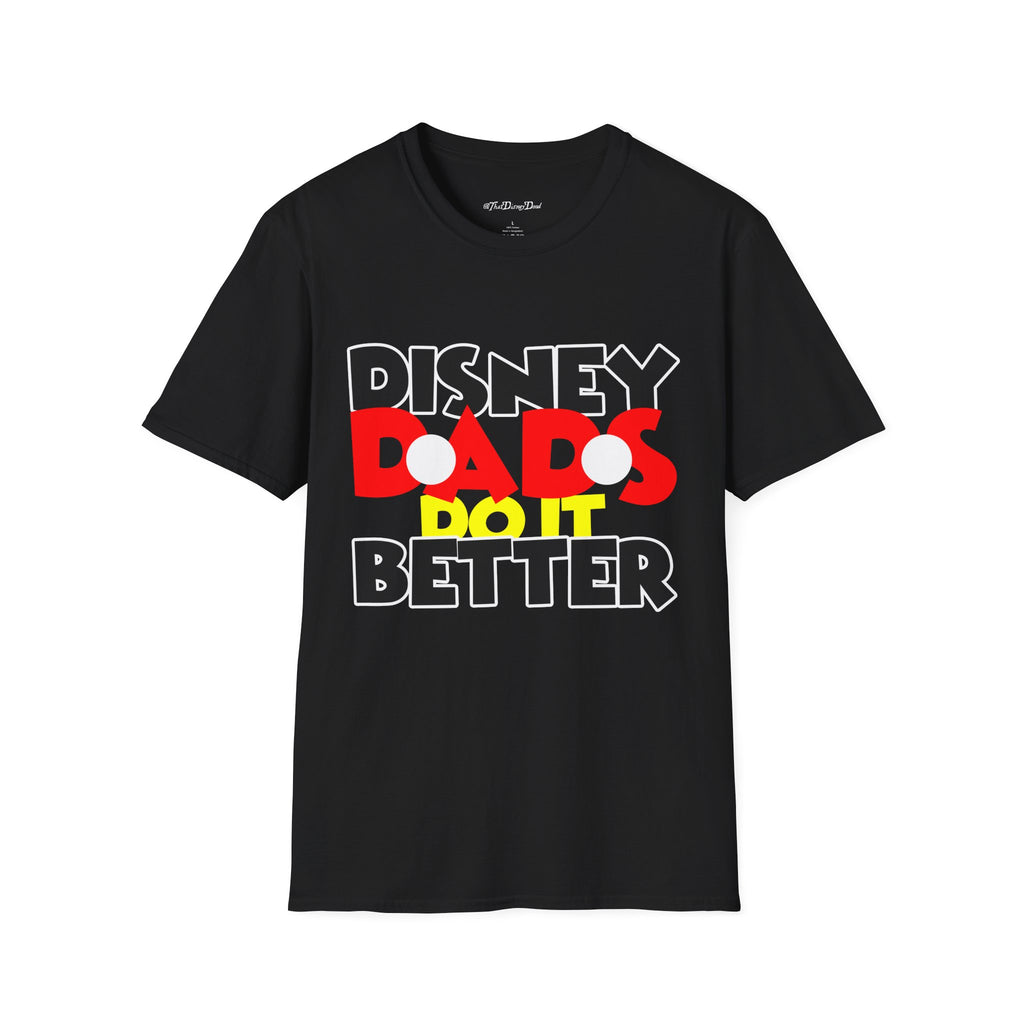 Disney Dads Do It Better T-Shirt — Vintage Mickey-Inspired Boy-Dad Tee