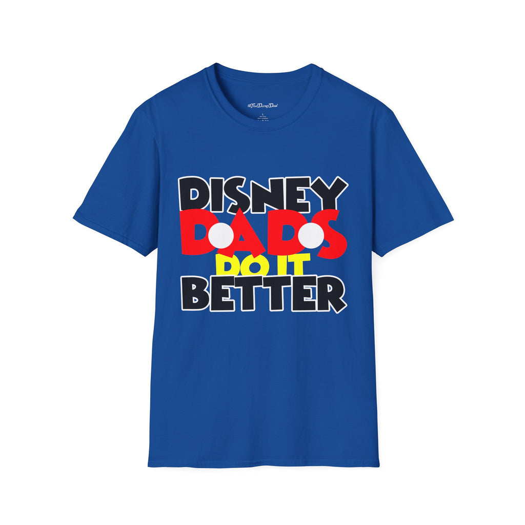 Disney Dads Do It Better T-Shirt — Vintage Mickey-Inspired Boy-Dad Tee