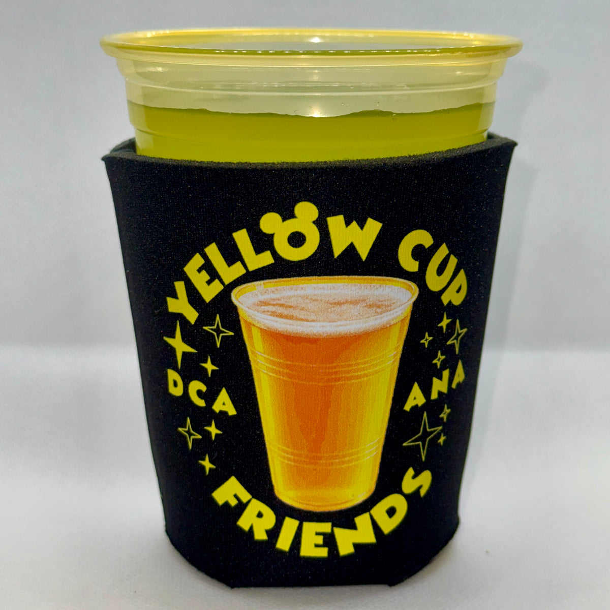 Yellow Cup Friends Coozie
