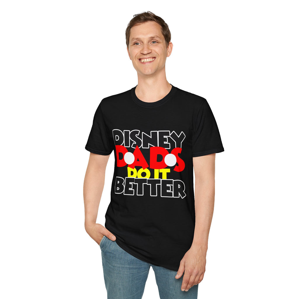 Disney Dads Do It Better T-Shirt — Vintage Mickey-Inspired Boy-Dad Tee