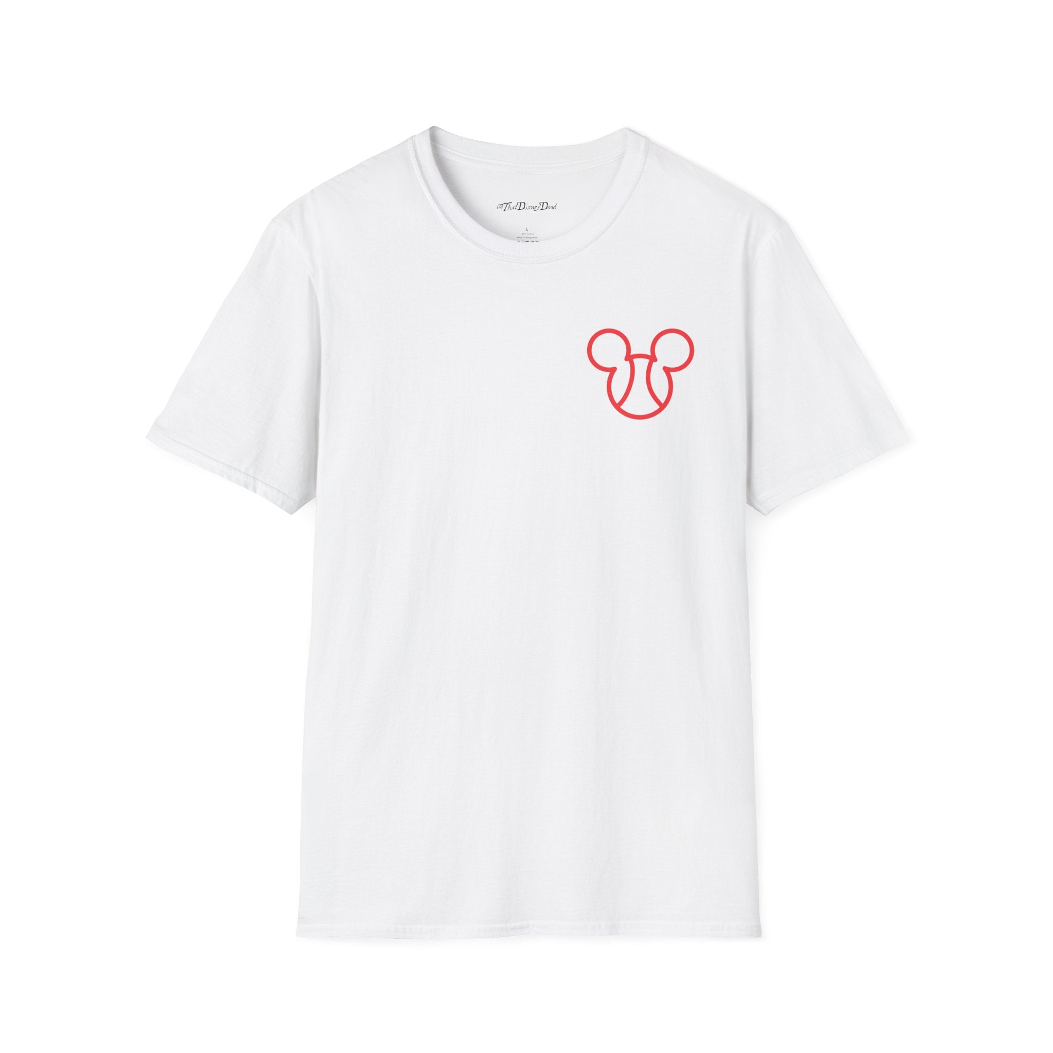 HomerunLand T-Shirt — Cute Red Mickey Ear Tee