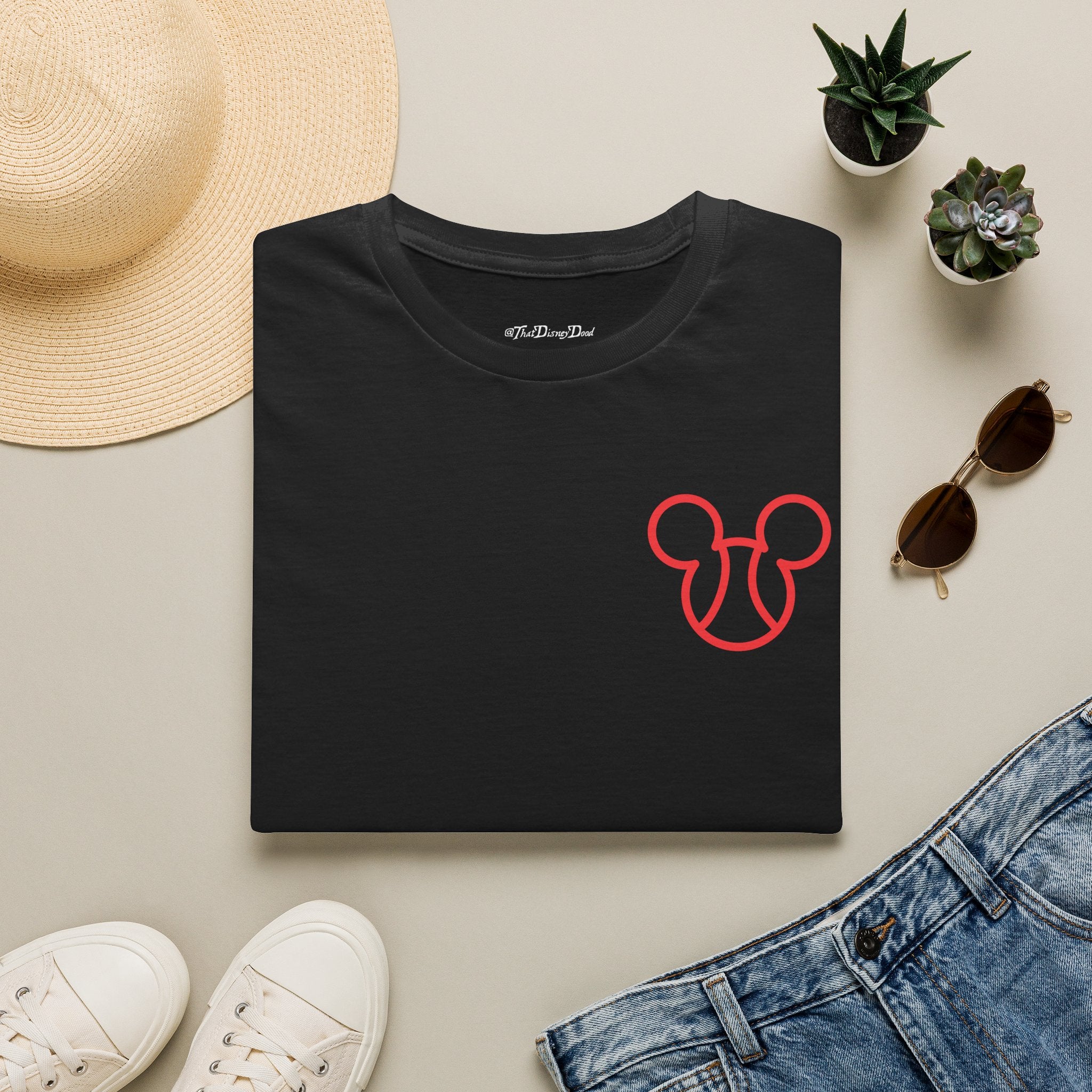 HomerunLand T-Shirt — Cute Red Mouse Ear Tee