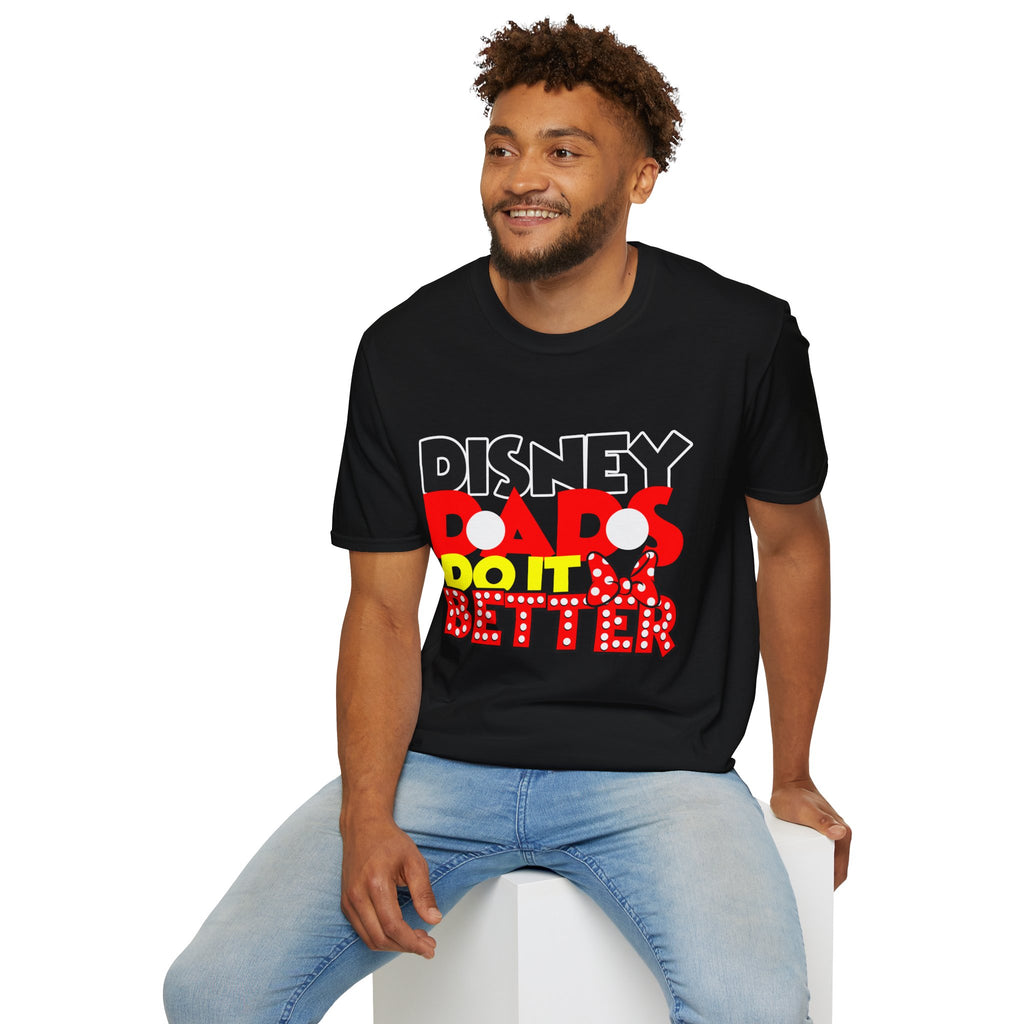 Disney Dads Do It Better T-Shirt — Vintage Mickey & Minnie -Inspired Dad Tee