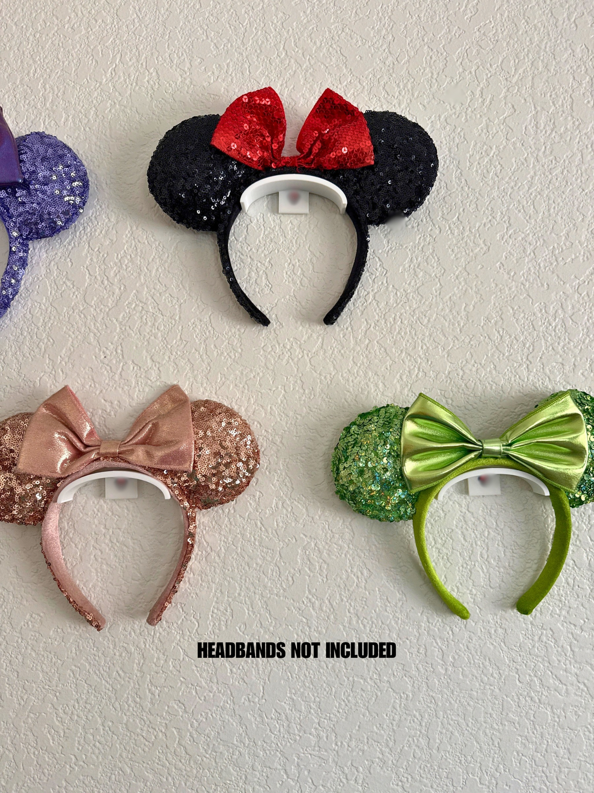 10-pack Ear Headband Wall Mount